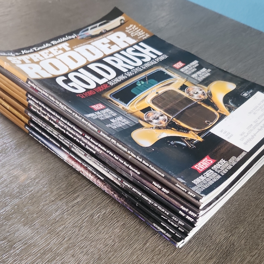 2017 Street Rodder Magazine Full 12 Month Collection